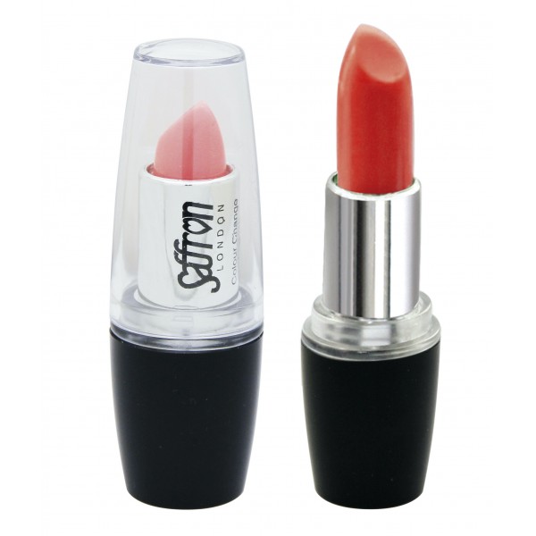 saffron colour change lipstick orange